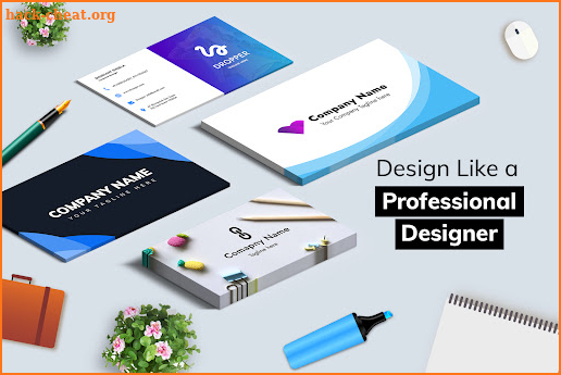 Business Card Maker Pro screenshot