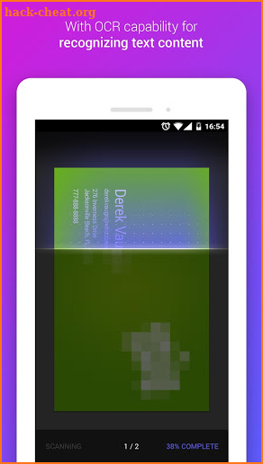 Business Card Scanner - Business Card Reader screenshot
