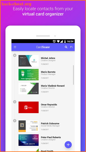 Business Card Scanner - Business Card Reader screenshot