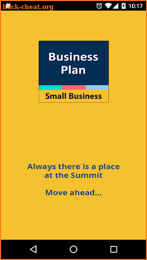 Business Plan screenshot