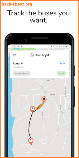 BusRight screenshot