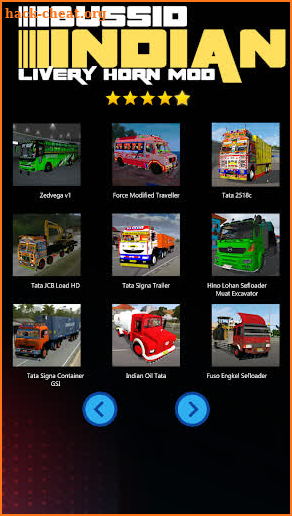 Bussid Indian Livery Horn Mod screenshot