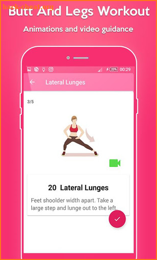 Butt And Legs Workout -  Buttocks Workout screenshot