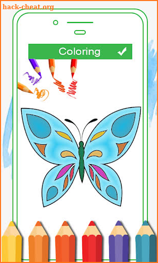 Butterfly Color Book for kids screenshot