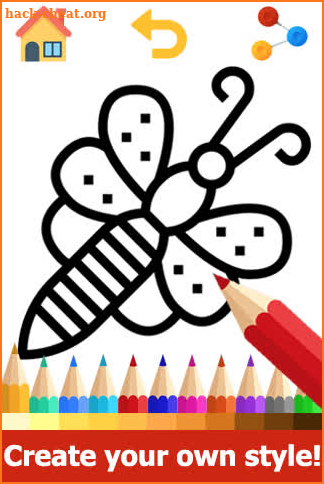 Butterfly Coloring Pages - Butterfly Pictures screenshot