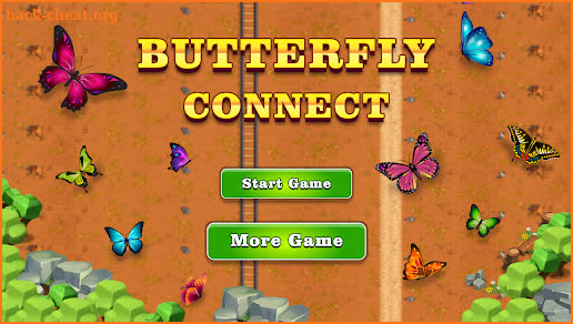 Butterfly connect game screenshot