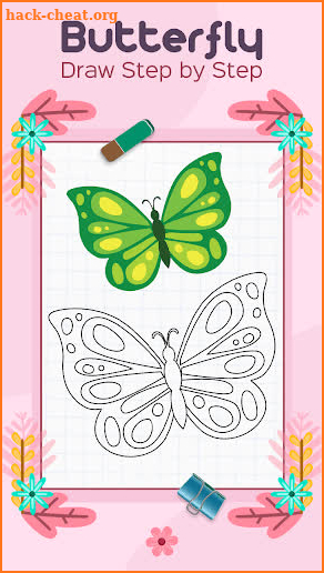 Butterfly Draw Step by Step screenshot