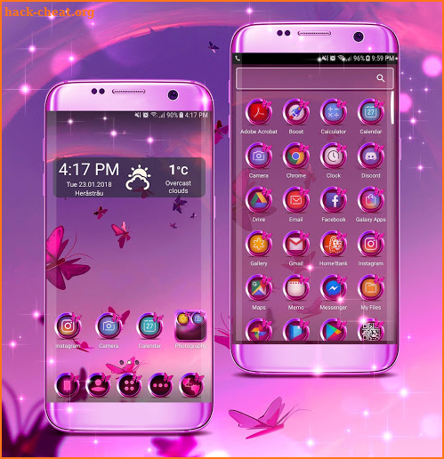 Butterfly Launcher Themes screenshot