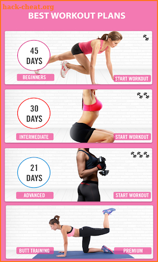 Butt,legs workout in 21 days: Female Fitness screenshot