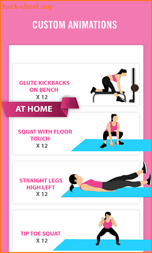 Butt,legs workout in 21 days: Female Fitness screenshot