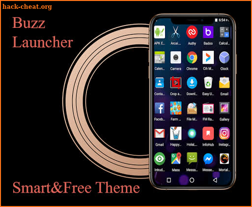 Buzz Launcher - 3D parallax Themes screenshot