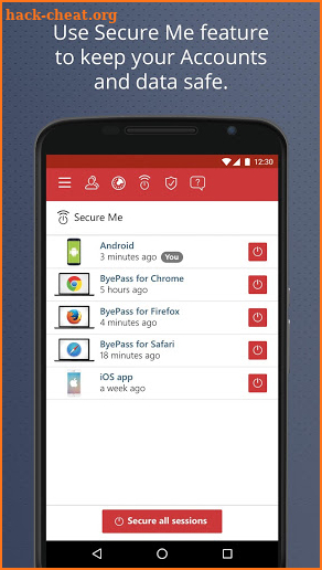 ByePass Password Manager from iolo screenshot