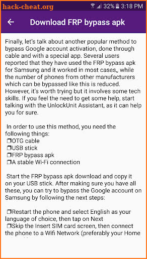 Bypass Account Lock Remove Guide screenshot