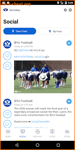 BYU Gameday screenshot