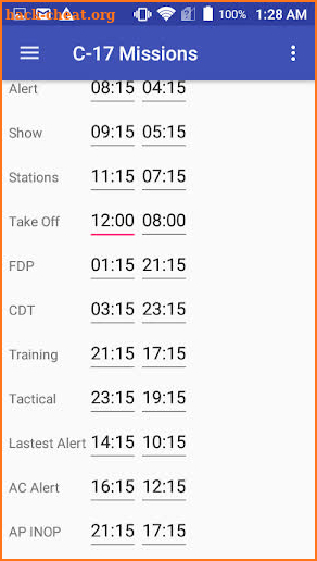 C-17 Mission Tools screenshot