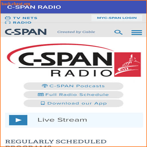 C-SPAN NEWS LIVE screenshot