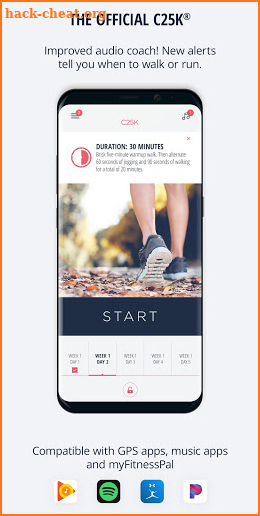 C25K® - 5K Running Trainer screenshot