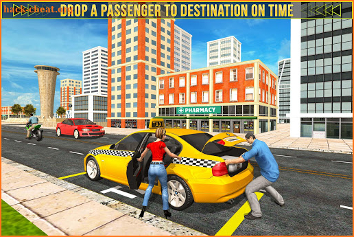 Cab Driving City Driver: Taxi Games New 2018 screenshot