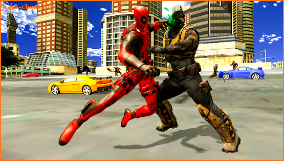 Cable Time hero vs Dual Sword Superhero Combat screenshot