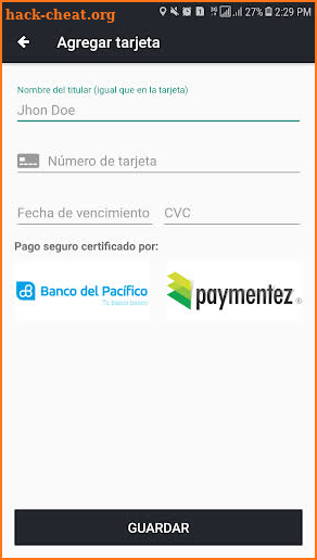 CABS ECUADOR MOTOTAXI app para ser pasajero-Quito screenshot