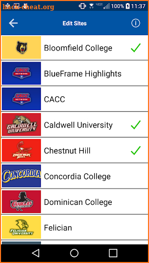 CACC Network screenshot