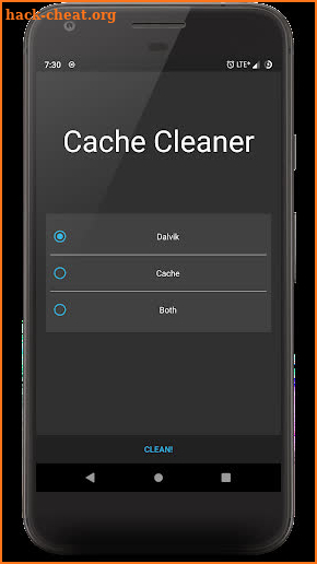 Cache Cleaner (ROOT) screenshot