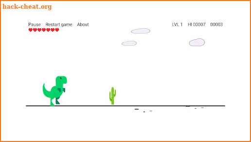 Cactus vs Dino screenshot