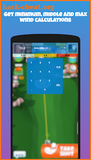 Caddie: Wind Guide/Calculator for Golf Clash screenshot