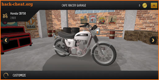 Cafe Racer Garage screenshot