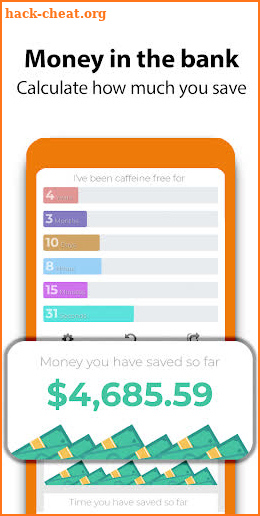 Caffeine Addiction Calendar - Stop Caffeine screenshot