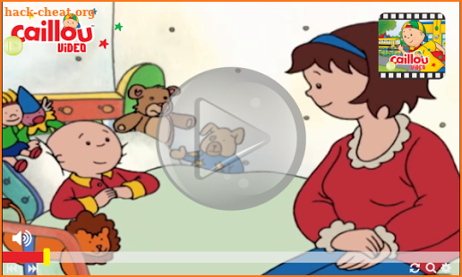 Caillou Video Sarah Chouette screenshot