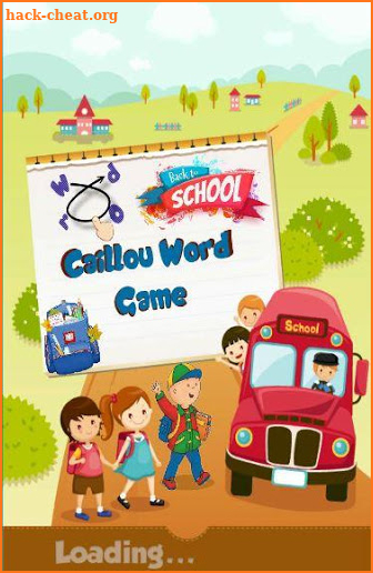 Caillou Word Connect - Word Search Game For Kids screenshot