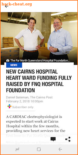 Cairns Post screenshot