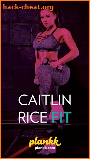 CaitlinRiceFit screenshot