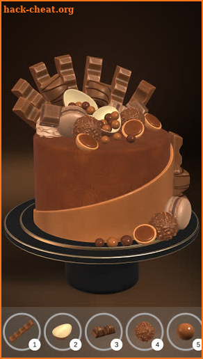 Cake Coloring 3D - Paint by Number screenshot