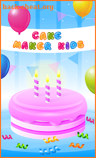 Cake Maker Kids (Ads Free) screenshot