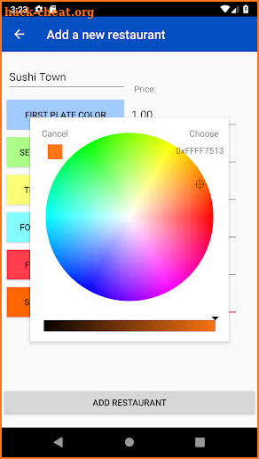 Calc My Sushi screenshot