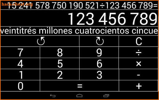 Calculadora Natural (LS) screenshot