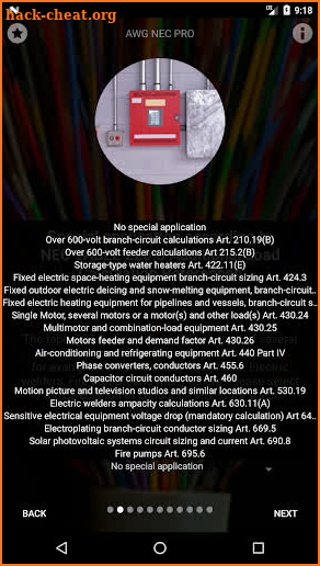 Calculate wire size and more screenshot