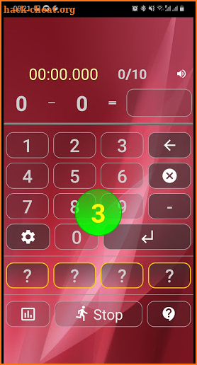 Calculation Speed Game screenshot