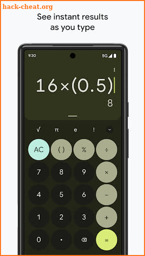 Calculator screenshot