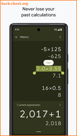 Calculator screenshot