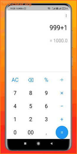 Calculator screenshot