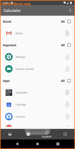 Calculator Applock & Media Vault screenshot