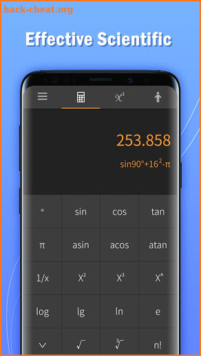 Calculator - Equation Solver, Free Scientific Cal screenshot