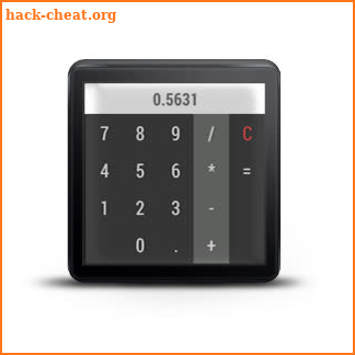 Calculator For Wear OS (Android Wear) screenshot