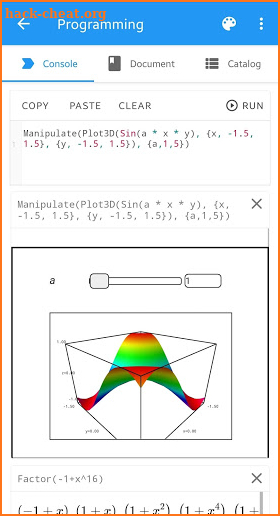 Calculator N+ - Math Solver - CAS calculator screenshot