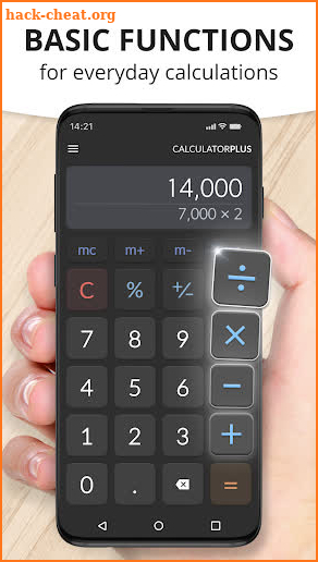 Calculator Plus with History screenshot