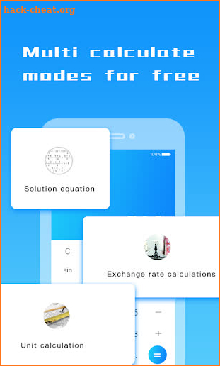 Calculator+ - Solve math problem by photo screenshot