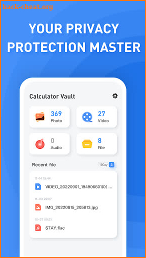 Calculator Vault screenshot